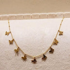Butterfly Charm Chain |  Anti-Tarnish