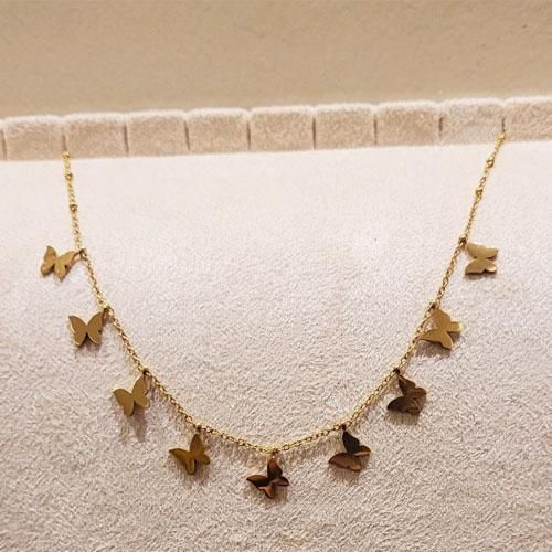 Butterfly Charm Chain |  Anti-Tarnish