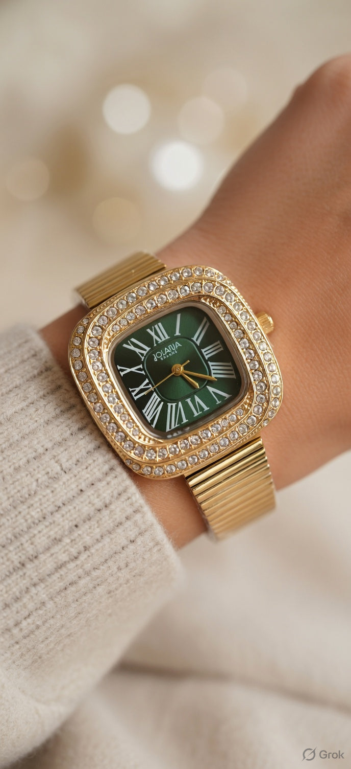 Diamond Whisper Watch for Women – Classic Elegant Vintage Watch| Anti tarnish