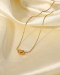 Mini Heart in Chain | Anti- Tarnish