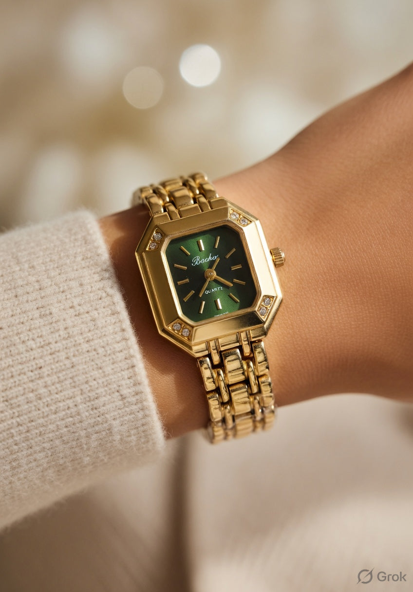 Vintage Prism Watch for Women – Classic Elegant Vintage Watch| Anti tarnish