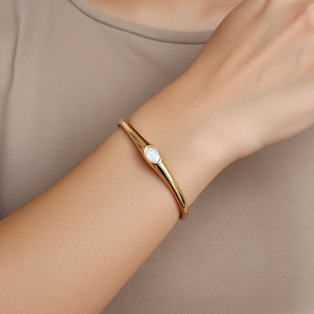 Statement Anti-Tarnish Kada Bracelet with Premium Finish