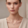 Dainty Solitaire Necklace | Anti- Tarnish