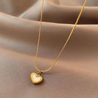 Mini Heart Pendant Neckchain | Anti Tarnish Jewellery