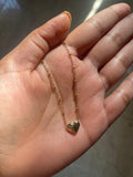 Mini Heart Beaded Neckchain | Anti tarnish