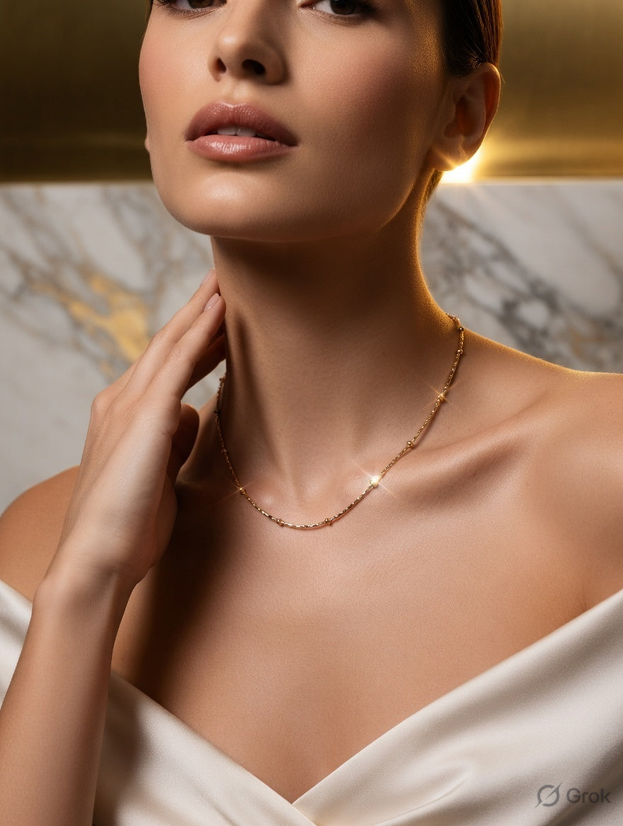Plain NeckChain 4 |  Anti-Tarnish