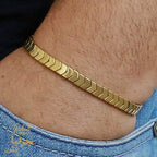 The Sovereign Gold ceramic Bracelet | Anti Tarnish
