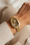 Midnight Safari Vintage Women’s Watch – Elegant Pattern Dial Watch