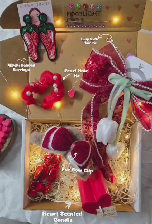 Red Velvet Treasures | Gift Hamper for her