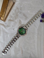 LV Inspired Watch | Green Dial