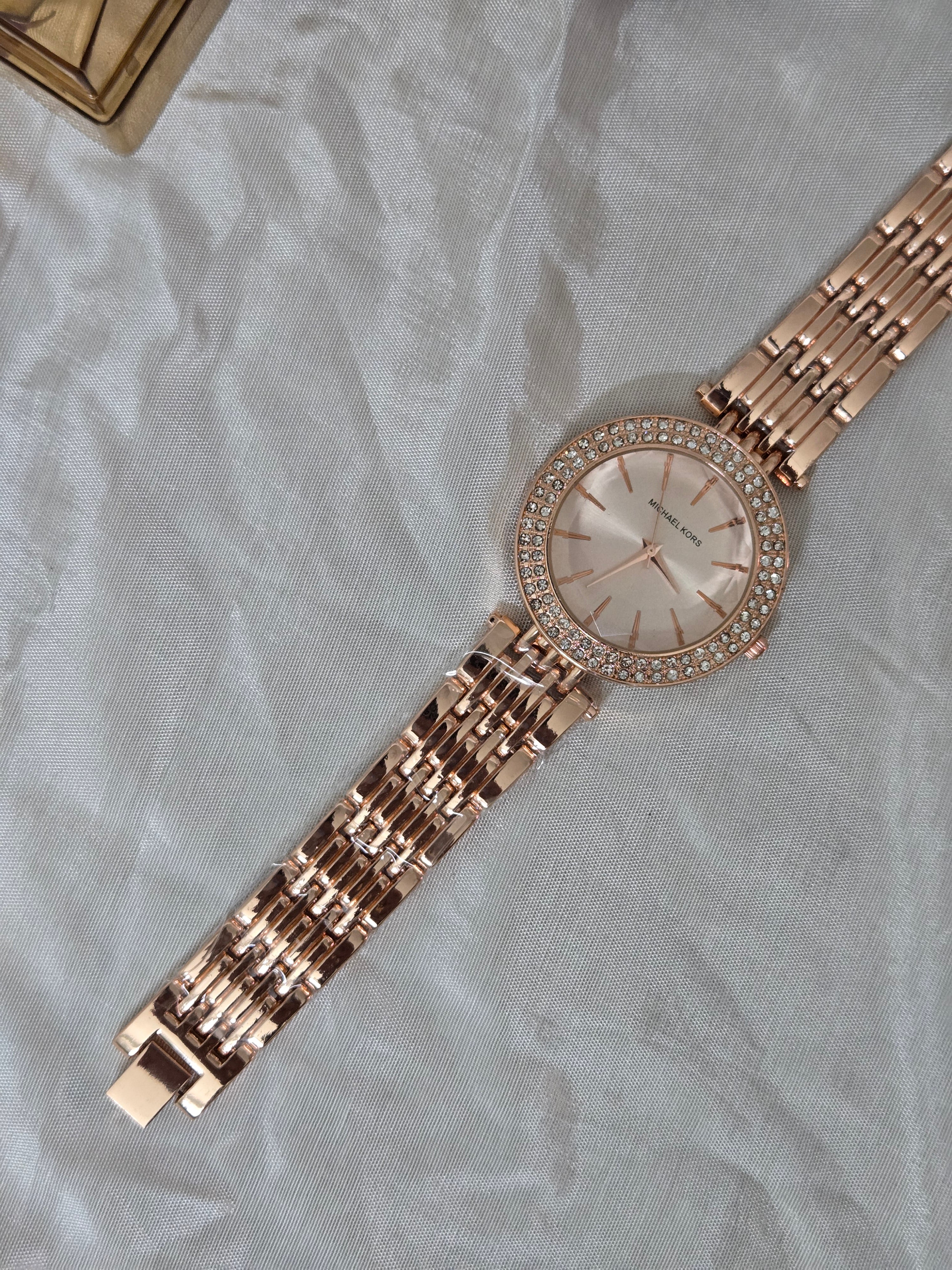MK Inspired Studded Watch