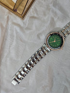 LV Inspired Watch | Green Dial