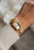 Heritage Rectangle Vintage Women’s Watch – Elegant Rectangular Small Dial Watch